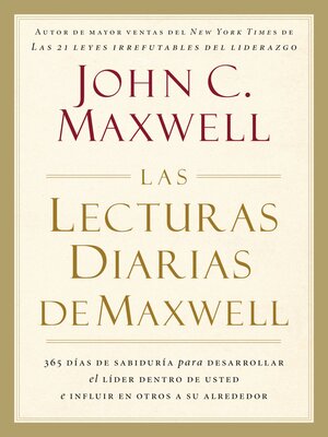 cover image of Las lecturas diarias de Maxwell
